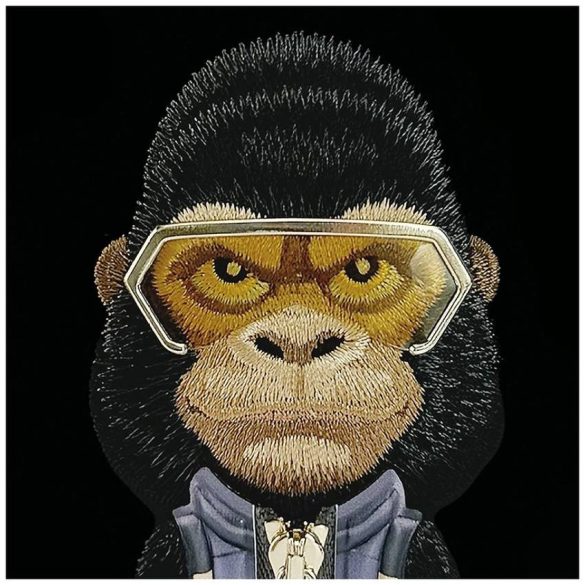 Nimmy Cool&Cute 2.0 Gorilla tok iPhone 17-hez fekete