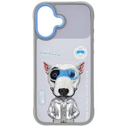 Nimmy Cool&Cute 2.0 kutyás tok iPhone 17 szürke