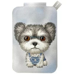   Nimmy New Big Eyed Cute Pets 2.0 Dog mágneses telefon pénztárca-állvány - szürke