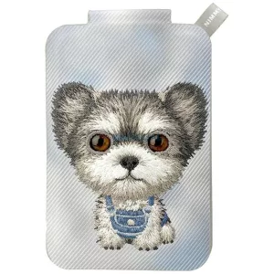 Nimmy New Big Eyed Cute Pets 2.0 Dog mágneses telefon pénztárca-állvány - szürke