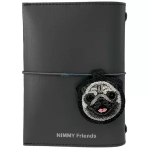 Nimmy New Big Eyed Cute Pets 2.0 Dog jegyzetfüzet + toll szett - fekete