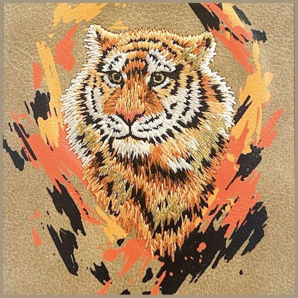 Nimmy Tiger MagSafe tok iPhone 17-hez világosbarna színben