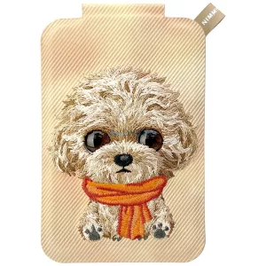 Nimmy New Big Eyed Cute Pets 2.0 Dog mágneses telefon pénztárca-állvány - barna