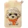 Nimmy New Big Eyed Cute Pets 2.0 Dog mágneses telefon pénztárca-állvány - barna