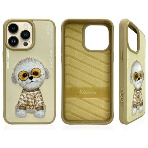 Nimmy Glasses Cool Dog tok iPhone 15 Pro - bézs
