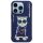 Nimmy Glasses Cool Cat tok iPhone 15 Pro - kék Nimmy Glasses Cool Cat tok iPhone 15 Pro - kék