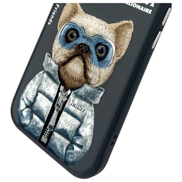 Nimmy Cool&Cute 2.0 Dog tok iPhone 15 - fekete