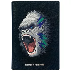   Útlevéltartó Nimmy pénztárcával Raptor    Gorilla fekete