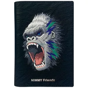 Útlevéltartó Nimmy pénztárcával Raptor    Gorilla fekete