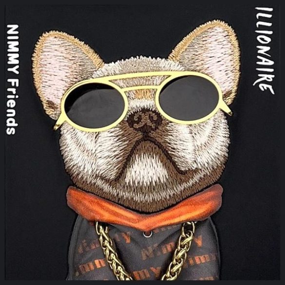 Nimmy Glasses Cool Dog tok iPhone 16 Pro Max - fekete