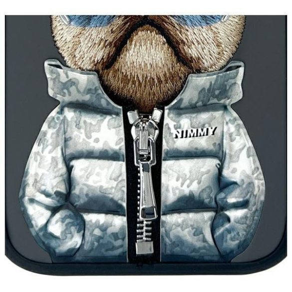 Nimmy Cool&Cute 2.0 Dog tok iPhone 16 - fekete