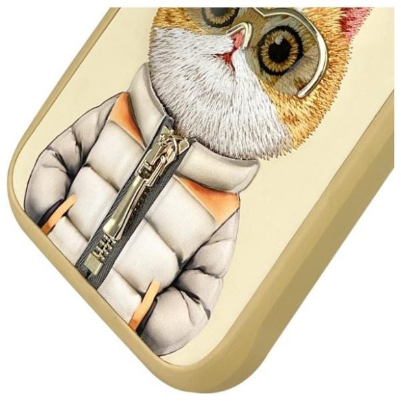 Nimmy Cool&Cute 2.0 Cat tok iPhone 16 Pro Max - bézs