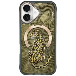 Nimmy mágneses Fantasy Animal MagSafe tok iPhone 16, arany színű