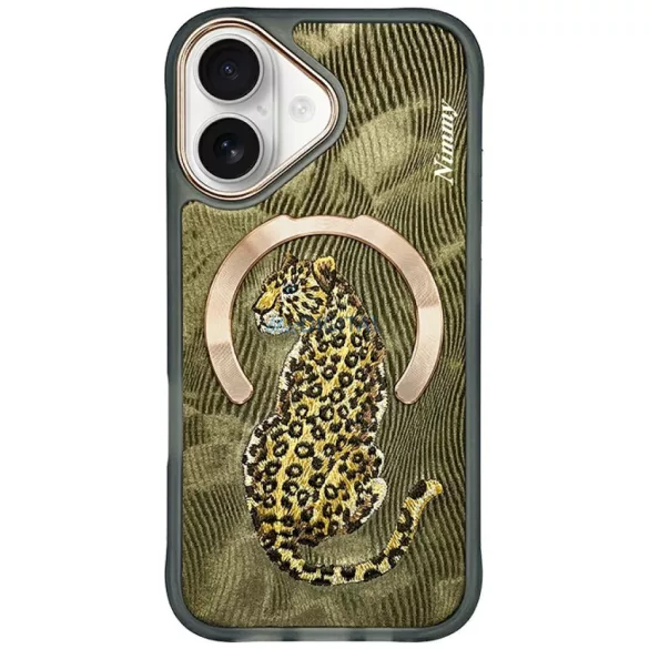 Nimmy mágneses Fantasy Animal MagSafe tok iPhone 16, arany színű