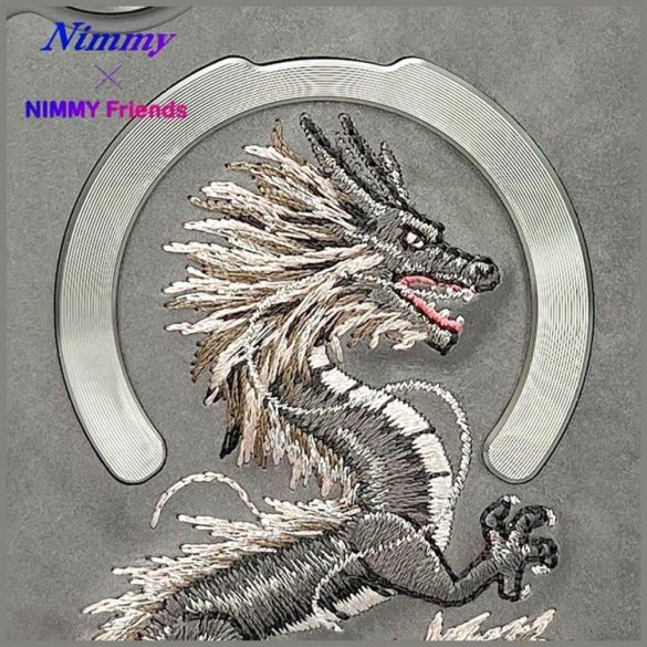 Nimmy Dragon MagSafe-kompatibilis tok iPhone 16 - szürke