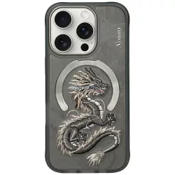   Nimmy Dragon MagSafe-kompatibilis tok iPhone 16 Pro - szürke