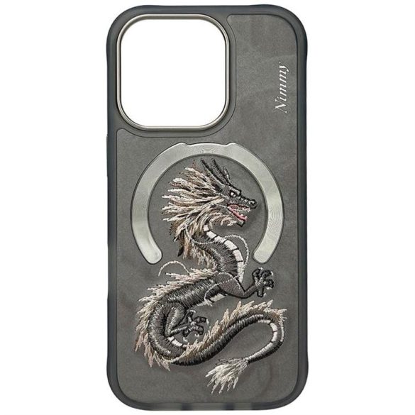 Nimmy Dragon MagSafe-kompatibilis tok iPhone 16 Pro - szürke