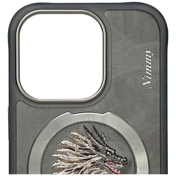 Nimmy Dragon MagSafe-kompatibilis tok iPhone 16 Pro - szürke