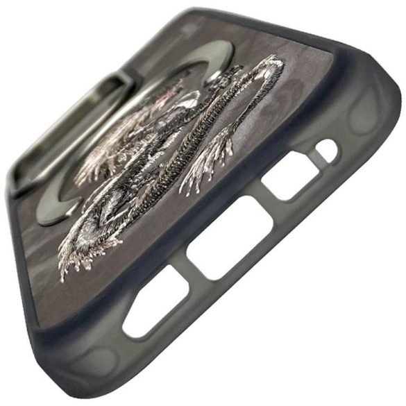 Nimmy Dragon MagSafe-kompatibilis tok iPhone 16 Pro - szürke