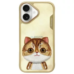 Nimmy Big Eyed Pet 2.0 Cat tok iPhone 16 - bézs