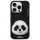 Nimmy Big Eyed Pet 2.0 Panda tok iPhone 16 Pro - fekete