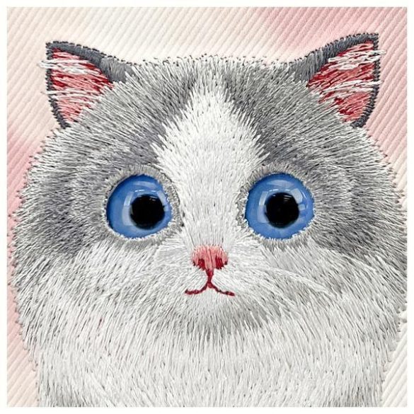 Nimmy Big Eyed Pet 2.0 Cat tok iPhone 16 - rózsaszín