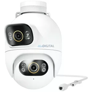 Imilab EC6 Dual kültéri 3K+3K WiFi Plug-in Spotlight kamera fehér