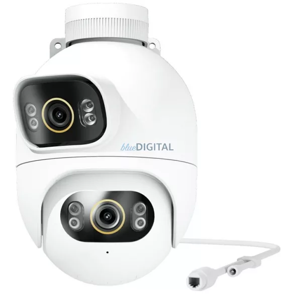 Imilab EC6 Dual kültéri 3K+3K WiFi Plug-in Spotlight kamera fehér