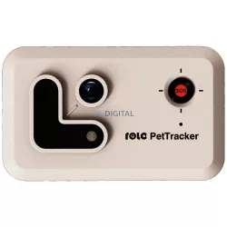 ENABOT GPS nyomkövető kutyának vagy macskának - fehér