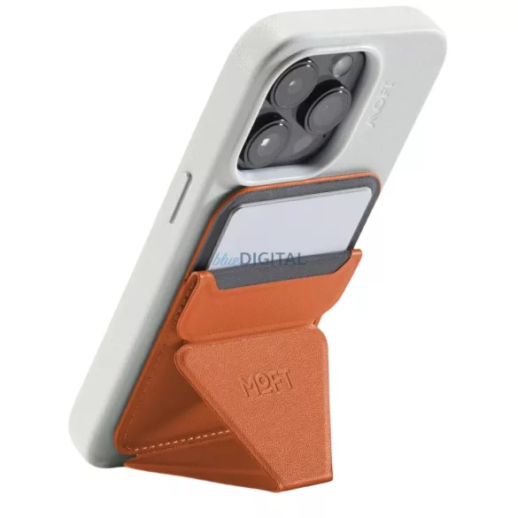Moft Movas Snap-On MagSafe mágneses pénztárca és telefonállvány - sunrise