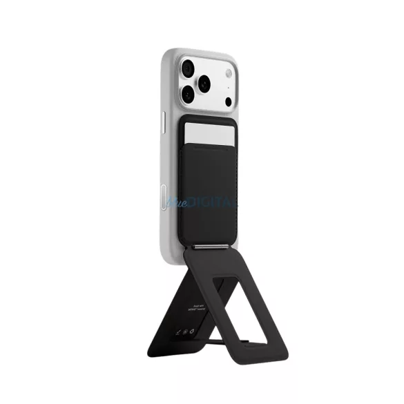 Moft Movas Snap Tripod MagSafe mágneses pénztárca és telefonállvány - misty black