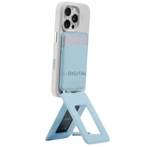 Moft Movas Tripod MagSafe mágneses telefonállvány pénztárcával - kék