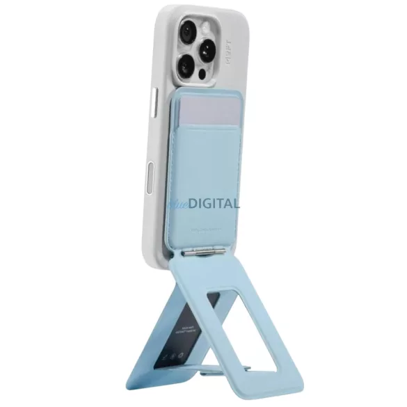 Moft Movas Tripod MagSafe mágneses telefonállvány pénztárcával - kék