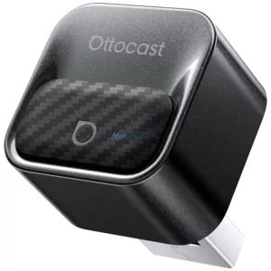 autós Bluetooth transmitter Ottocast CA525-T3 Mini Core CarPlay Bluetooth fekete