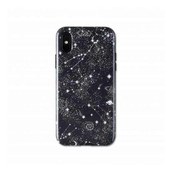 Wilma Midnight Shine iPhone X/Xs fekete tok