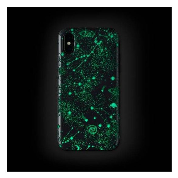 Wilma Midnight Shine iPhone X/Xs fekete tok