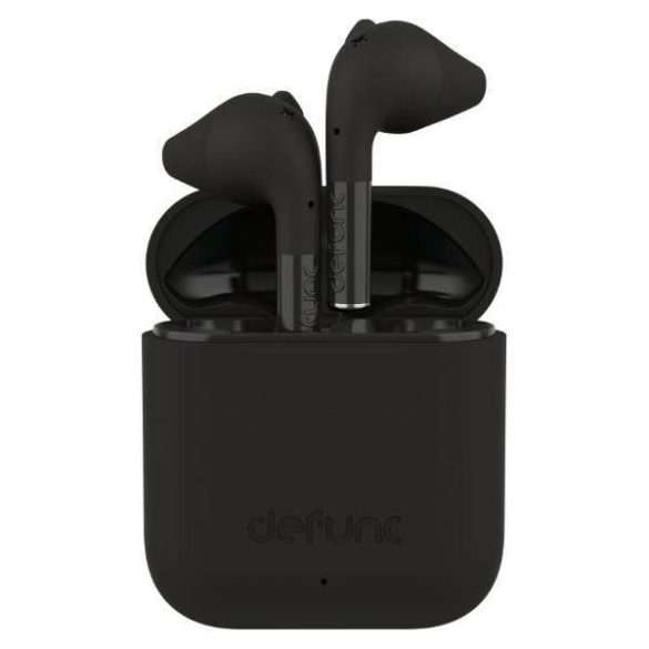 DeFunc Bluetooth fülhallgató 5.0 True Go Slim vezeték nélküli fekete 71871