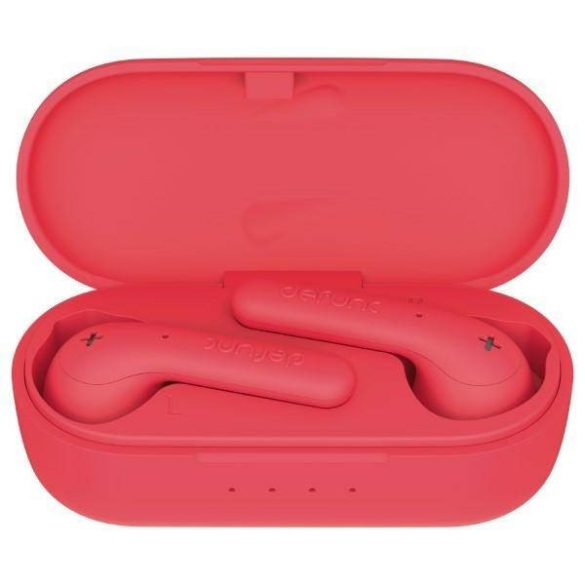 DeFunc Bluetooth fülhallgató 5.0 True Basic vezeték nélküli piros 71960