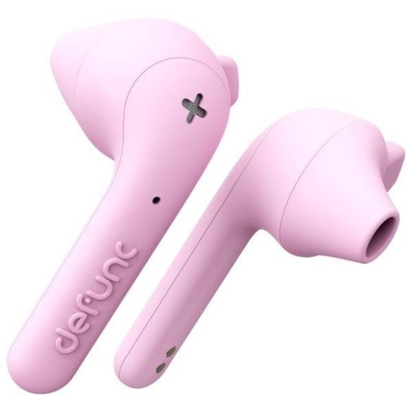 DeFunc Bluetooth fülhallgató 5.0 True Basic vezeték nélküli rózsaszín 71962