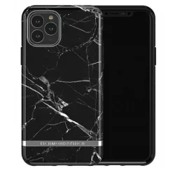   Richmond&Finch BlackMarble Silver Details tok iPhone 11 Pro Max - fekete