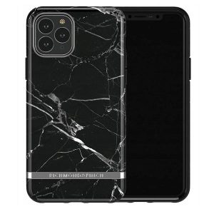 Richmond&Finch BlackMarble Silver Details tok iPhone 11 Pro Max - fekete