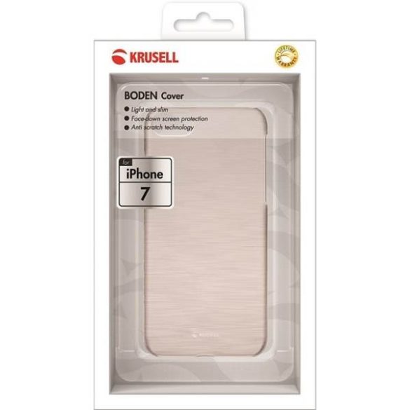 Krusell iPhone 7/8 Plus BodenCover fekete tok
