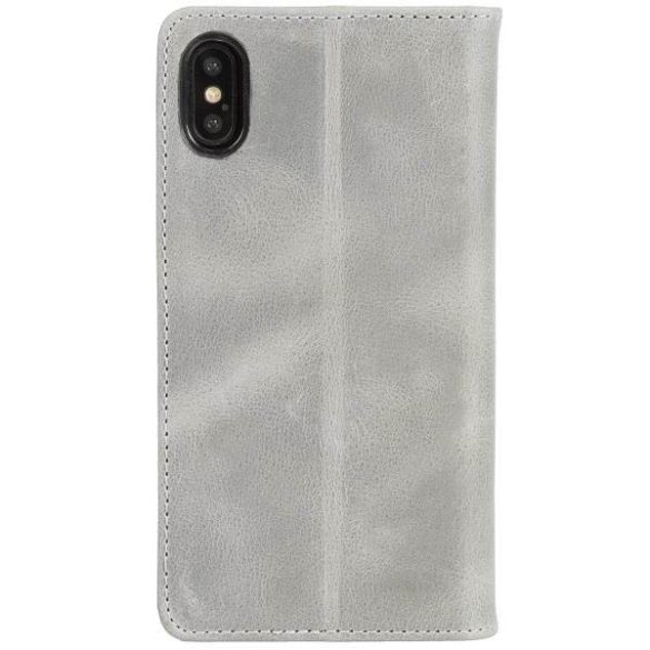 Krusell iPhone X Sunne 4 kártya 61099 világosszürke FolioWallet tok