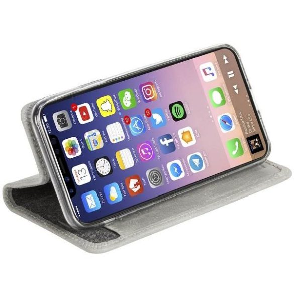 Krusell iPhone X Sunne 4 kártya 61099 világosszürke FolioWallet tok