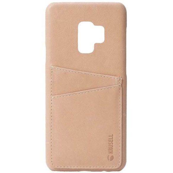 Krusell Samsung G960 S9 Sunne 2 Card Cover bézs tok