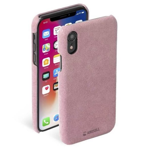 Krusell iPhone X/Xs Broby Cover 61436 rózsaszín tok