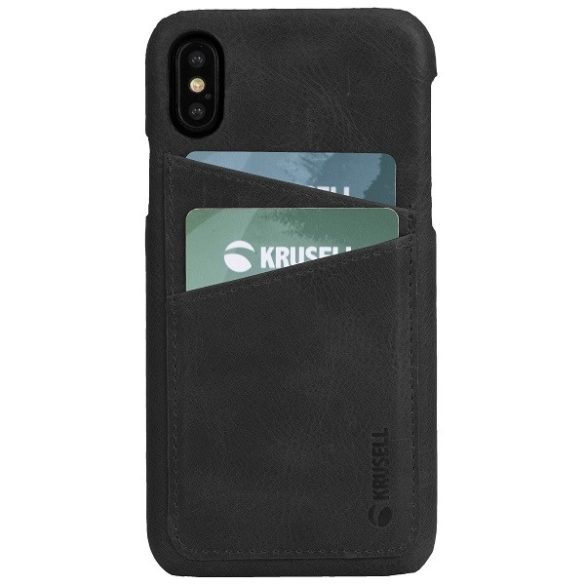 Krusell Sunne Card tok iPhone Xs Max - fekete