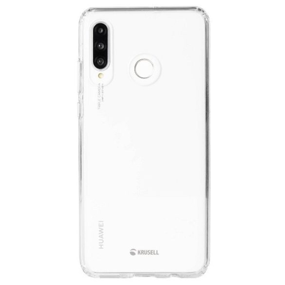 Krusell Huawei P30 Lite Kivik Cover átlátszó 61670 tok