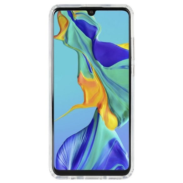 Krusell Huawei P30 Lite Kivik Cover átlátszó 61670 tok