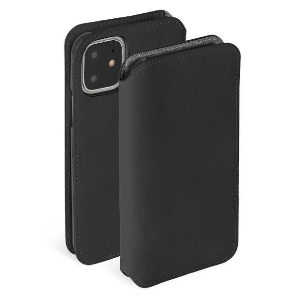 Krusell FolioWallet könyvtok iPhone 11 - fekete